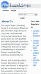 Mobile Screenshot of myanmarlegalsteps.com
